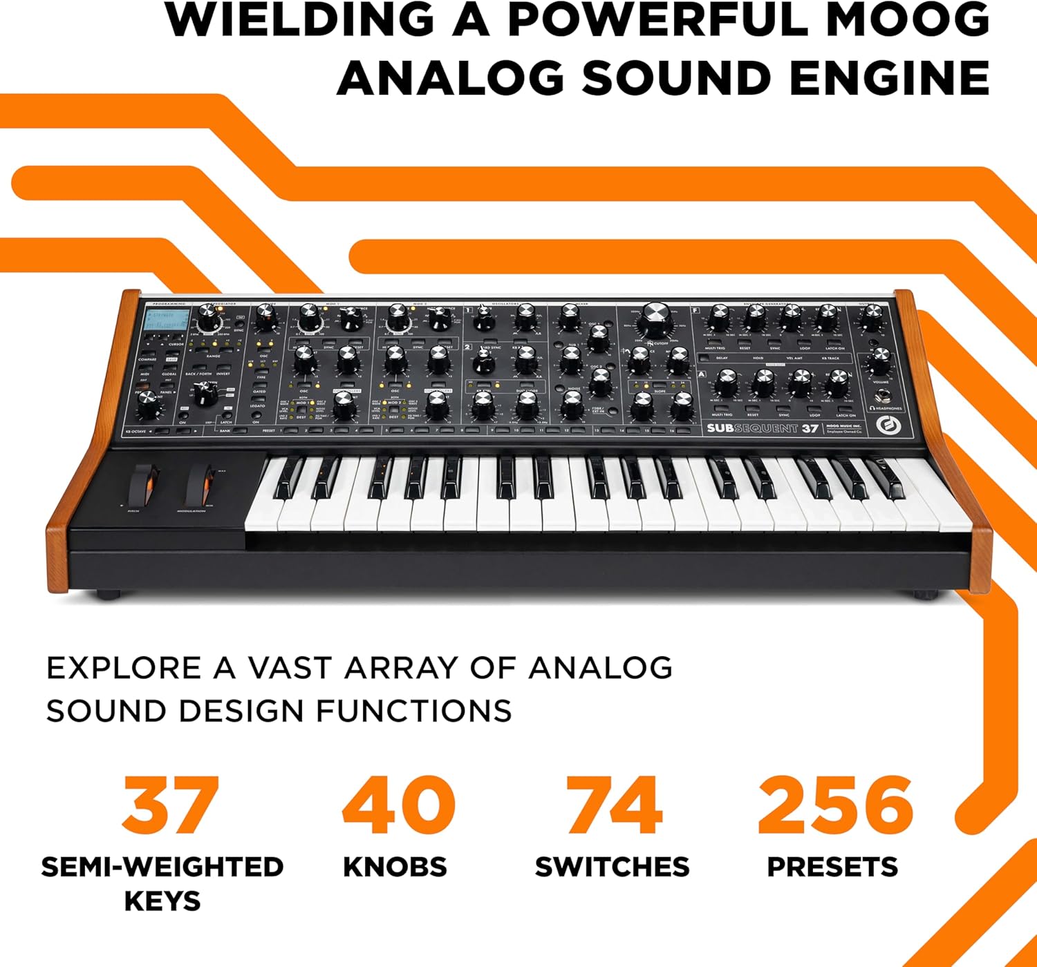Moog - Brandclub - MOOG Subsequent 37 Paraphonic Analog