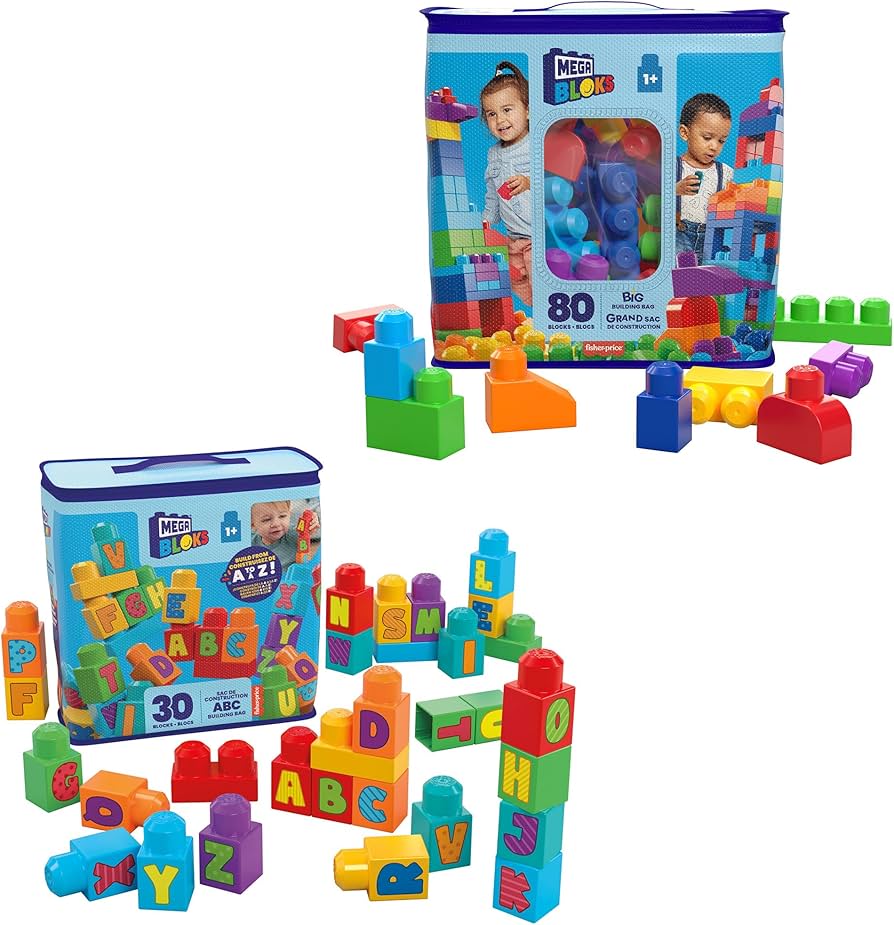Amazon.co.jp: メガブロック(MEGA BLOKS) 1才からのメガブロック - ABC