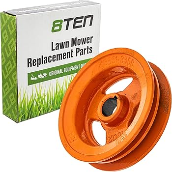 Amazon.com : 8TEN Deck Spindle Pulley for Kubota RCK54-18Z RCK60