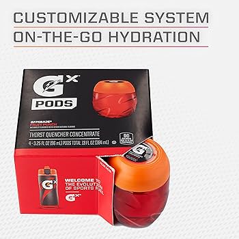 Amazon.com : Gatorade Gx Hydration System, Non-Slip Gx Squeeze