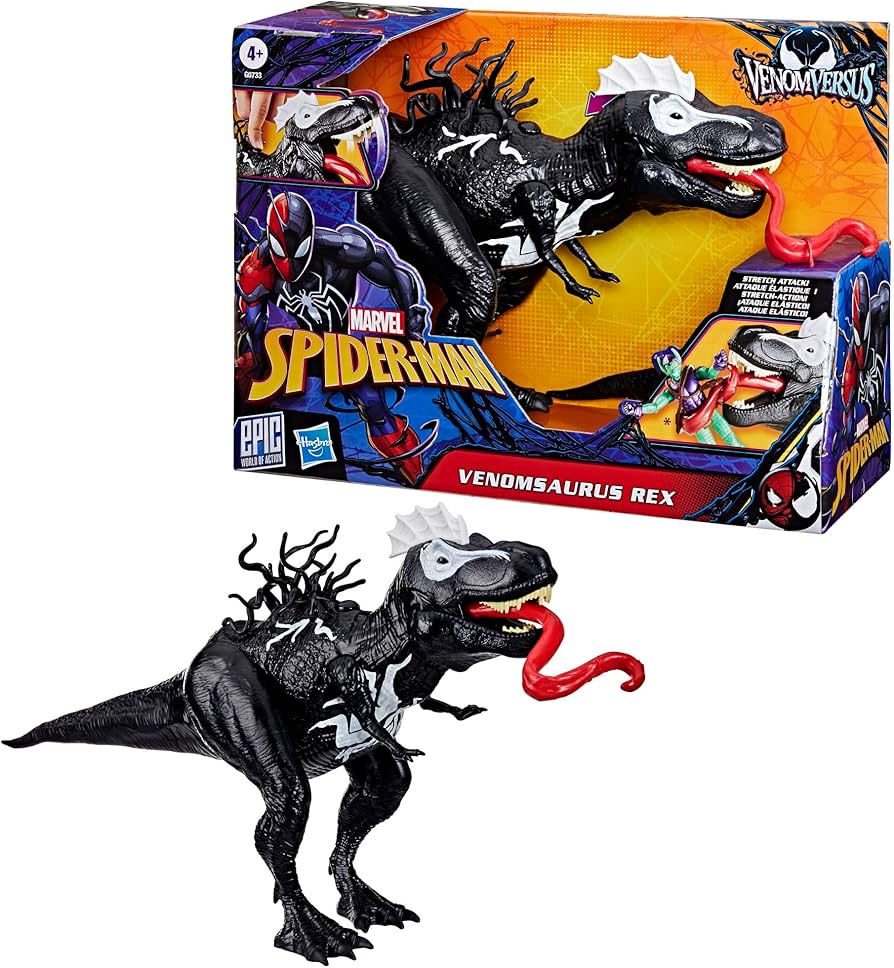 Amazon.com: Spider-Man Marvel Epic World of Action VenomVersus