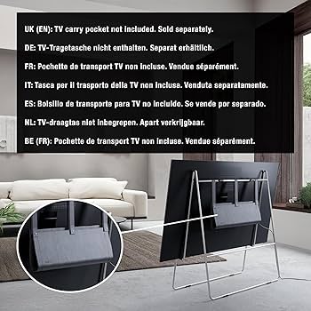 Amazon.com: EVA SOLO – Carry TV Stand 34.3x14.2x13.8 in | French