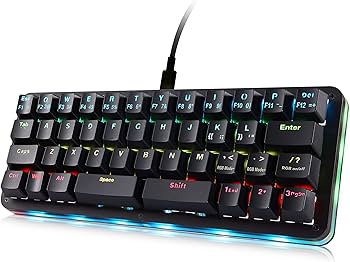 Amazon | Koolertron 42キー メカニカルキーボード ゲーミング