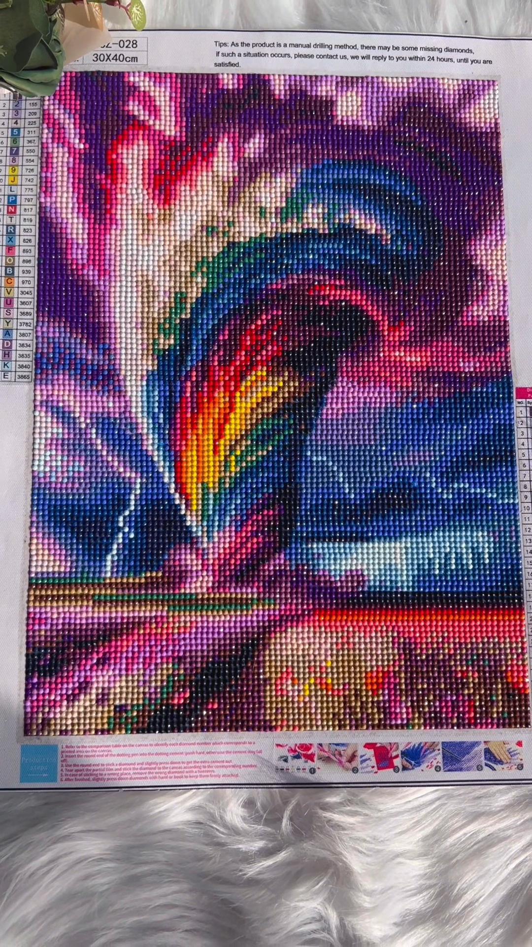 ダイヤモンドアートクラブ Ice Cream Rainbow Ice Cream Rainbow