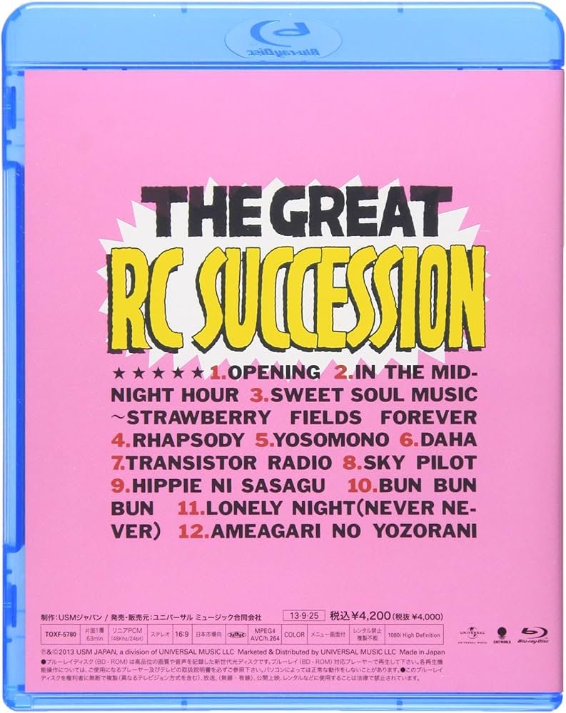 Amazon.co.jp: the TEARS OF a CLOWN [Blu-ray] : RCサクセション: DVD