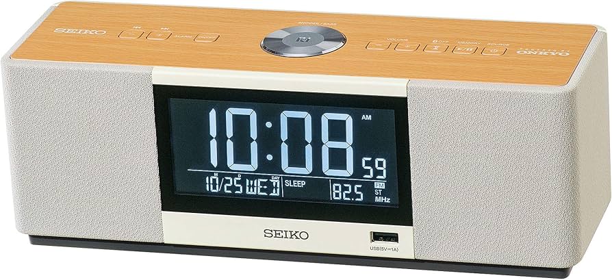 Amazon.co.jp: セイコークロック 目覚まし時計 置き時計マルチサウンド