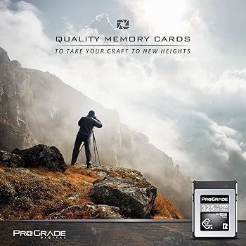 Amazon | ProGrade Digital 325GB CFexpress Type B メモリーカード