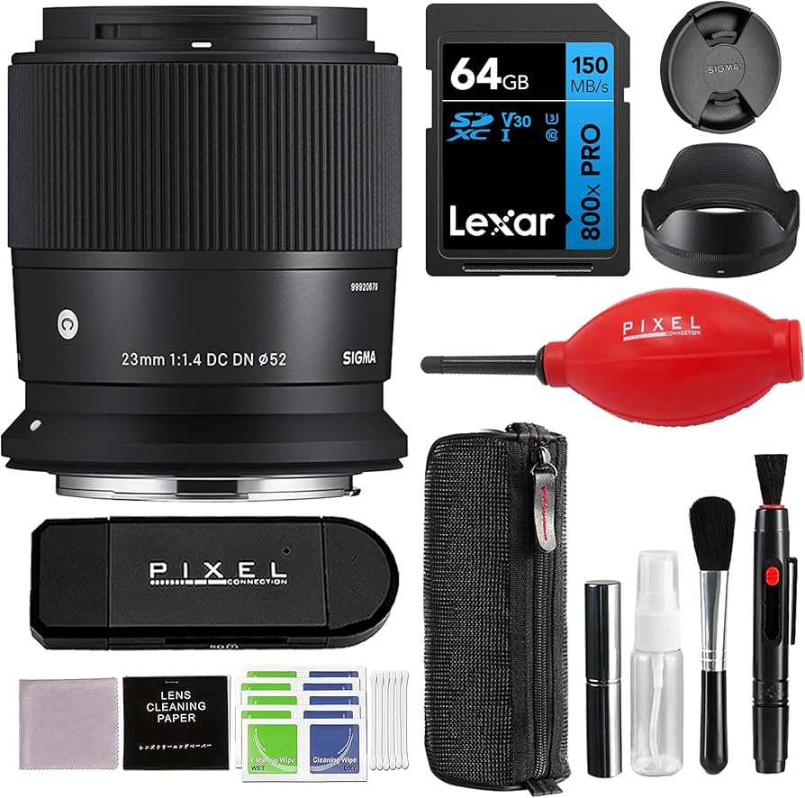 Amazon.com : Sigma 23mm f/1.4 DC DN Contemporary Lens for RF Mount