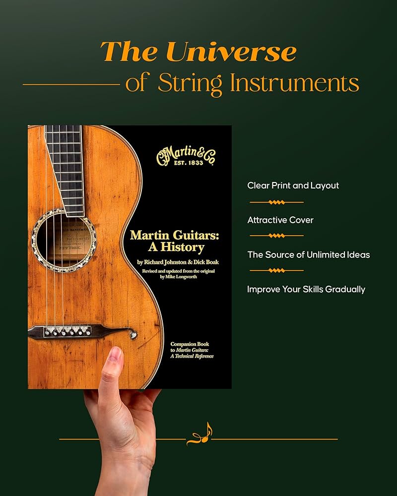 Amazon | Martin Guitars: A History | Johnston, Richard, Boak, Dick