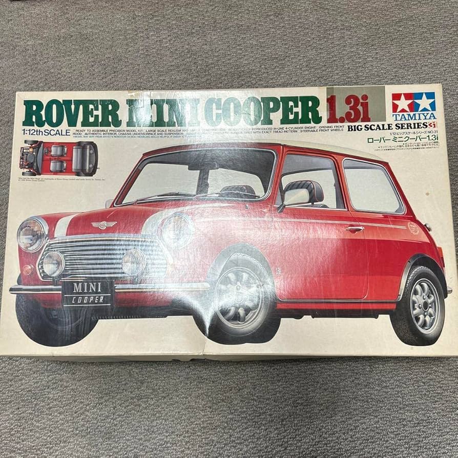 タミヤ 1/12 ビッグスケールシリーズ ローバー ミニクーパー1.3i