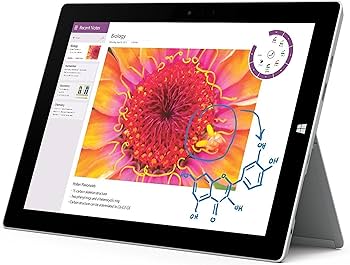 2015 Microsoft Surface 3 LTE mit Intel Atom x7-Z8700 Platin