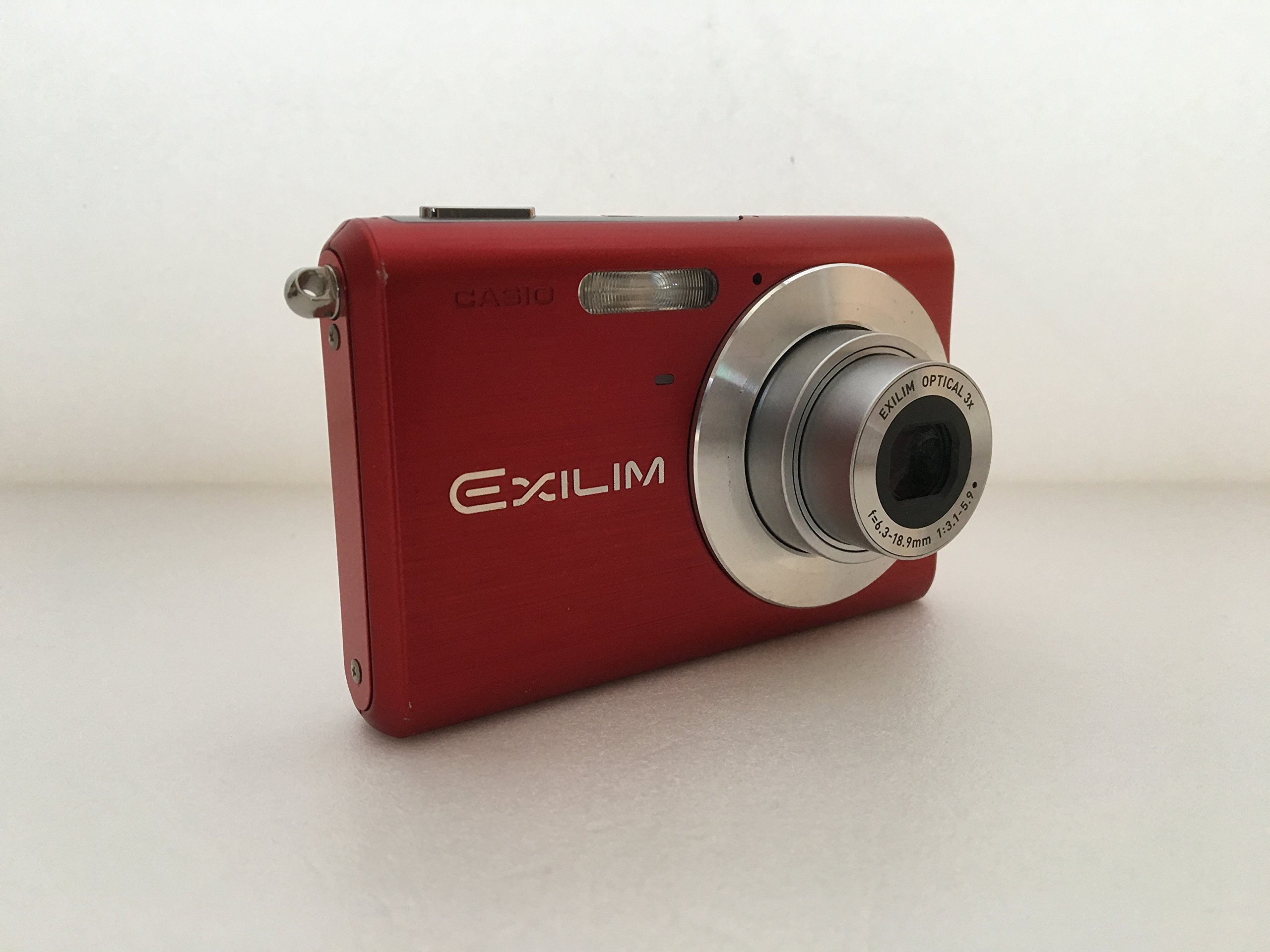 CASIO EXILIM EX-Z60 Red Digital Camera [6MP, 3x Optical Zoom] 2.5