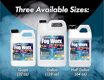Amazon.com: FogWorx Extreme High Density Fog Juice - Quart – 32