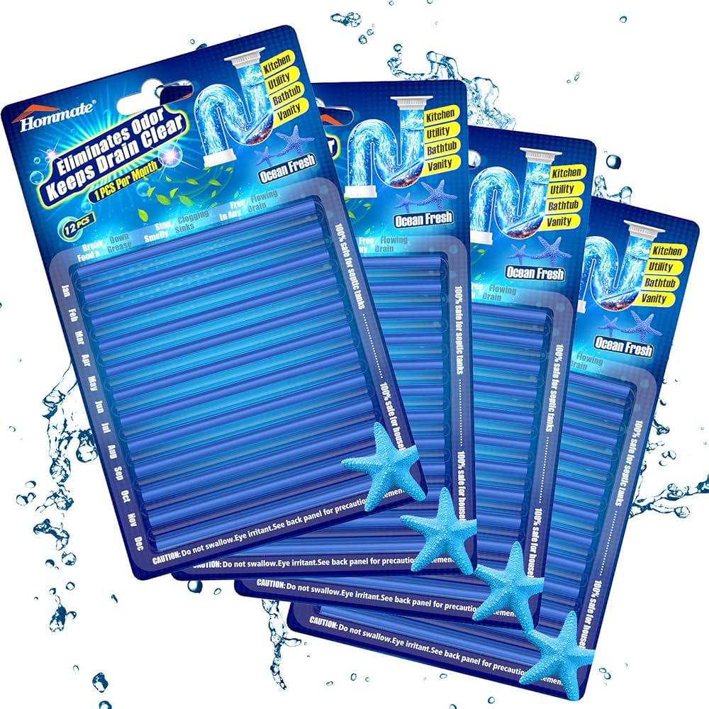 Amazon.com: Drain Sticks Drain Cleaner Sticks Keeps Drains and
