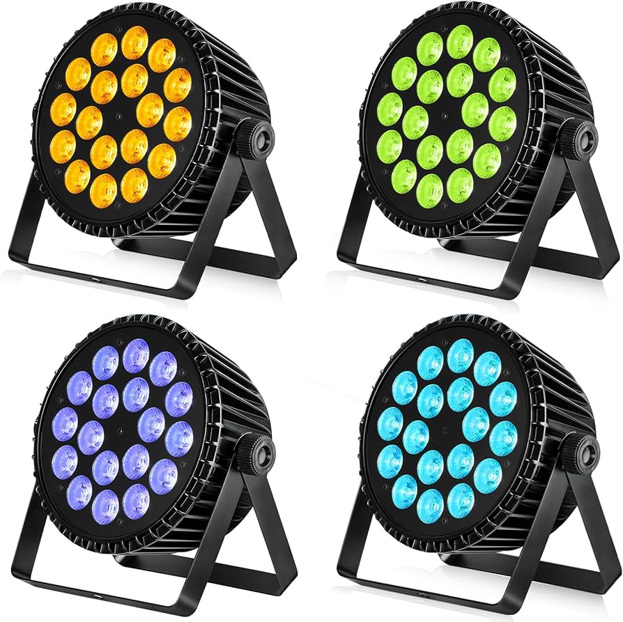 Amazon.com: Betopper LED Stage Light,18 * 18W LED PAR Light, RGB+