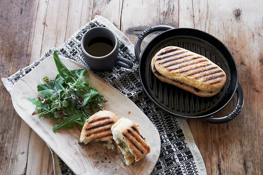 Amazon｜staub ストウブ 「 ピュアグリル ラウンド グレー 26cm