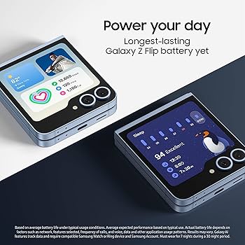 Amazon.com: Samsung Galaxy Z Flip6, 256GB Unlocked Android