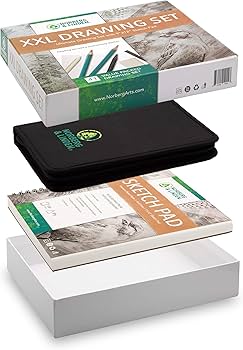 Amazon.com: Norberg & Linden XXL Drawing Set - Sketching and