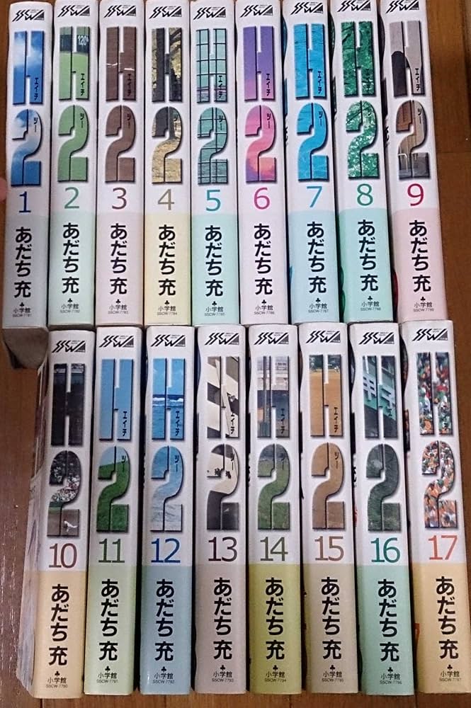 Amazon.co.jp: H2 1 (少年サンデーコミックスワイド版) : あだち 充: 本