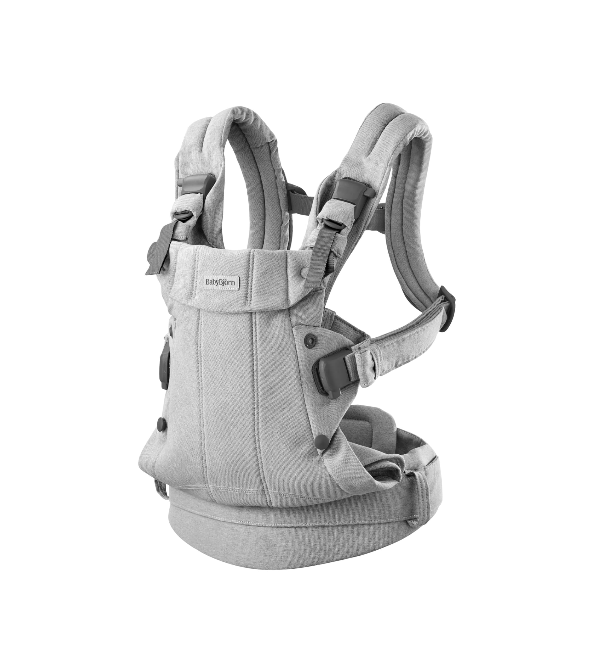 Amazon.com: BabyBjörn Baby Carrier Harmony, Light Gray, Woven