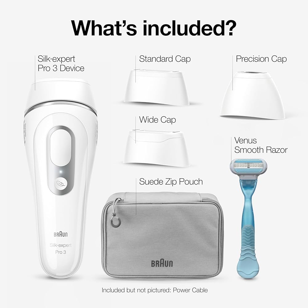 Amazon.com: Braun IPL Long-Lasting Hair Removal System for Women