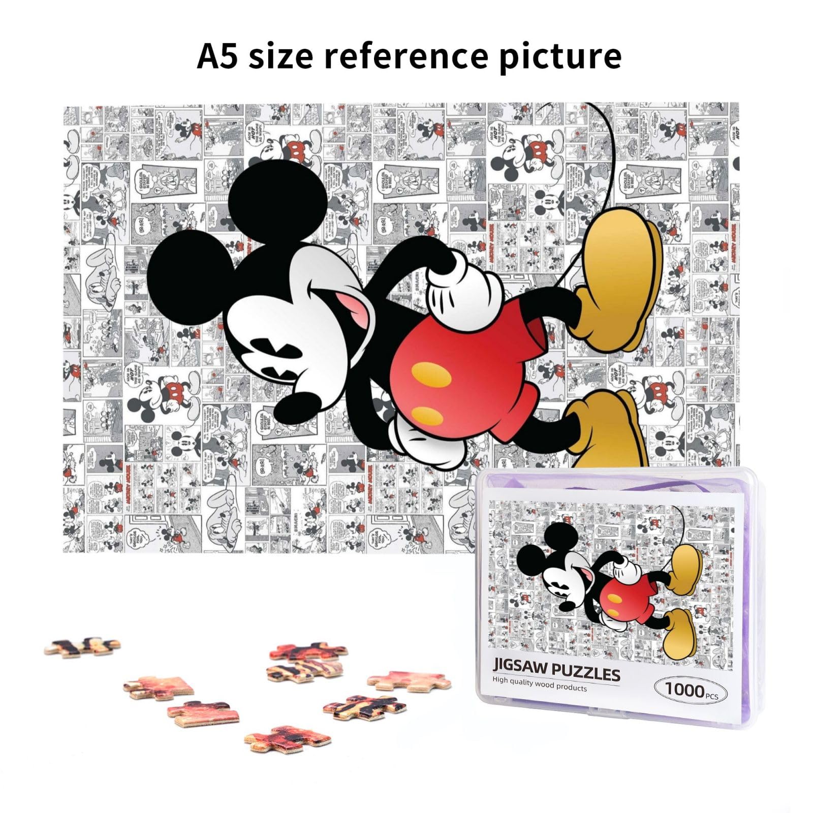 Amazon.co.jp: パズル ミッキーマウス アニメ ジグソーパズル 1000