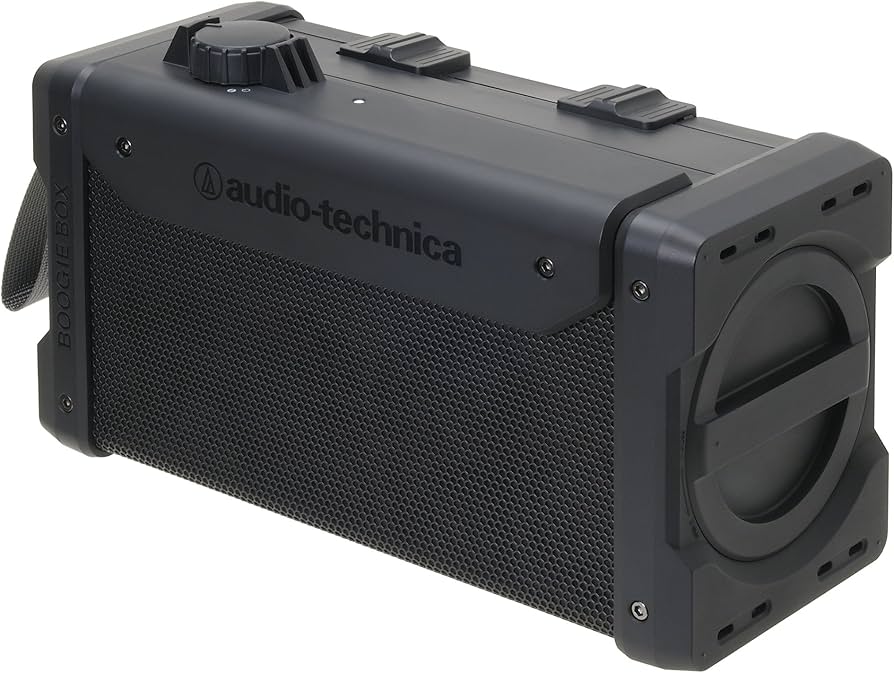 Amazon | audio-technica BOOGIE BOX アクティブスピーカー ブラック