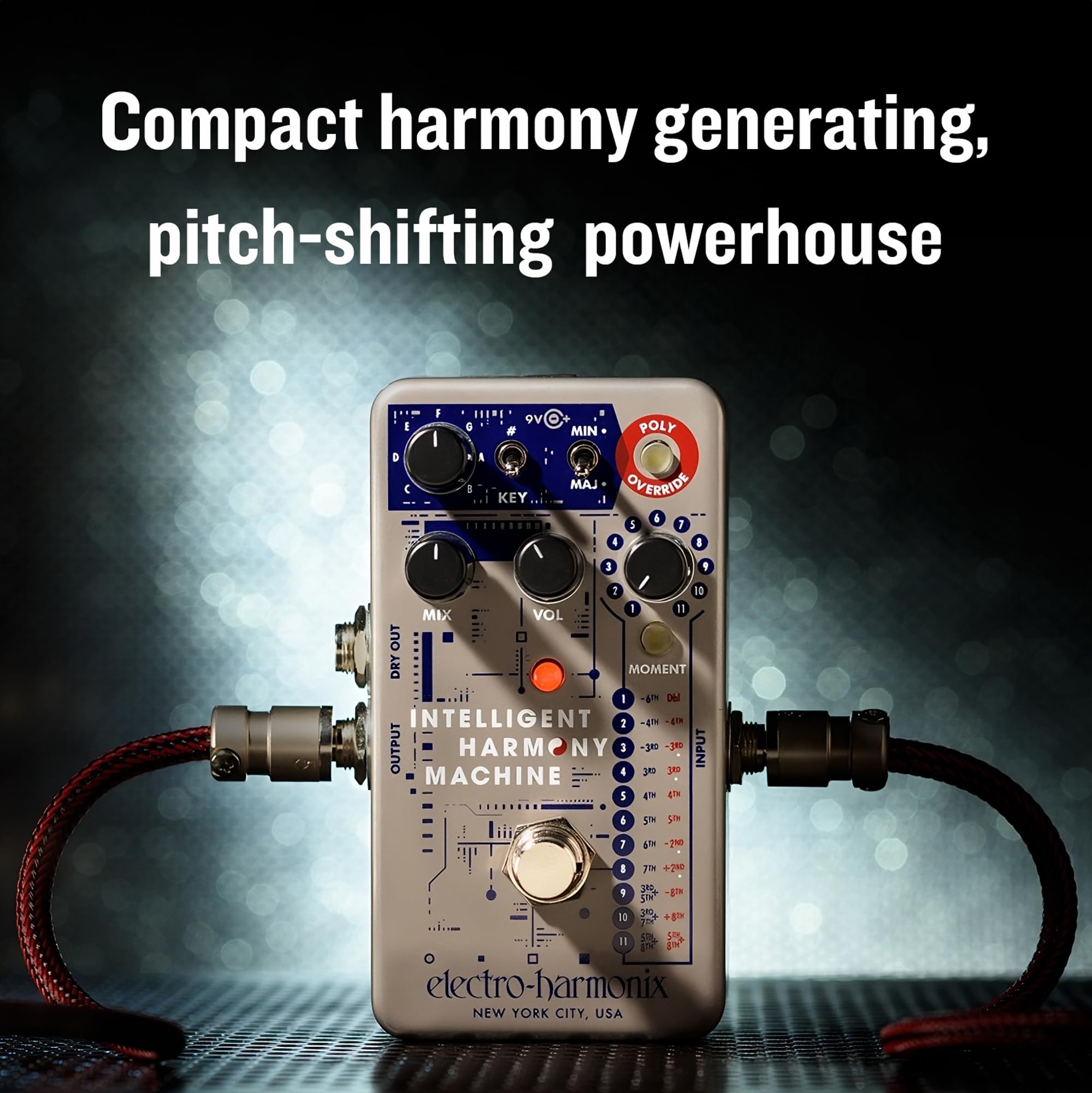 Amazon | electro-harmonix/Intelligent Harmony Machine Harmonizer