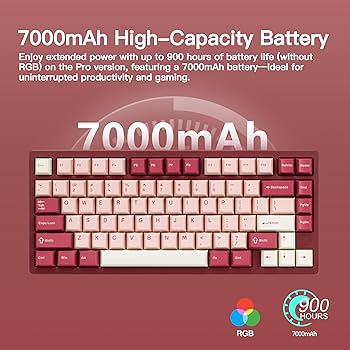 Amazon.com: KEEBMONKEY WOBKEY Rainy 75 CNC Aluminum HMX/JWK/Cocoa