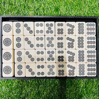 Amazon | 極 ミズノ丸一 高級 麻雀牌 背黒 サンピン 赤ドラ マージャン