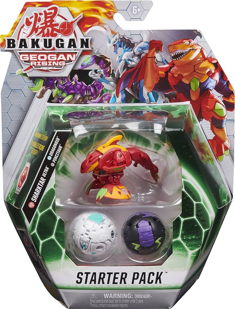 Amazon.co.jp: 爆丸スターターパック 3パック シャークターウルトラ