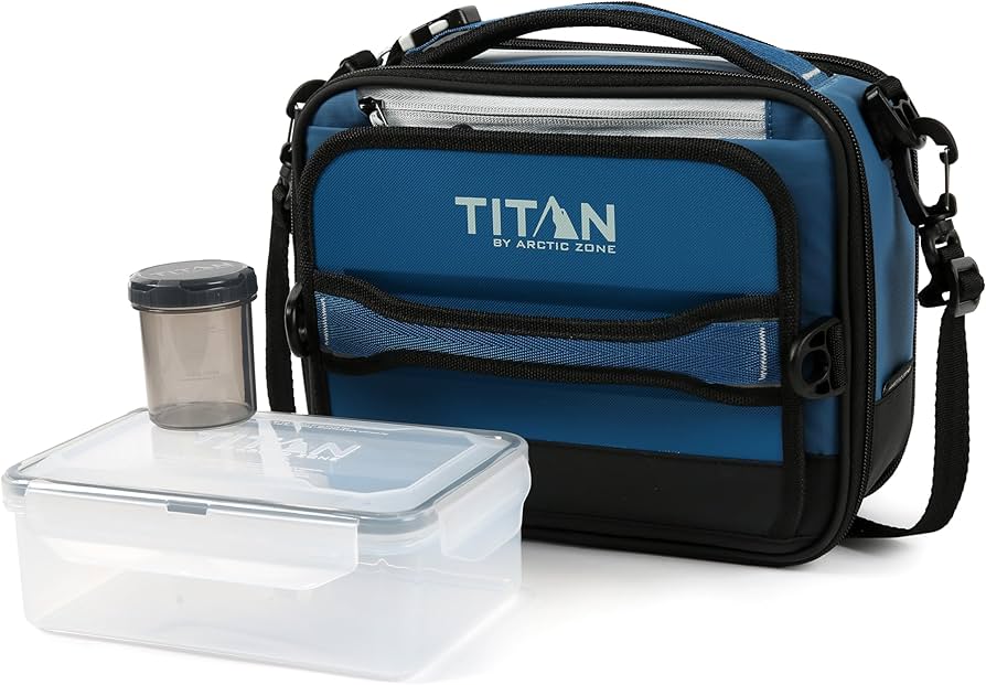 Amazon.com: Titan Fridge Cold Crush Resistant Expandable Lunch Bag