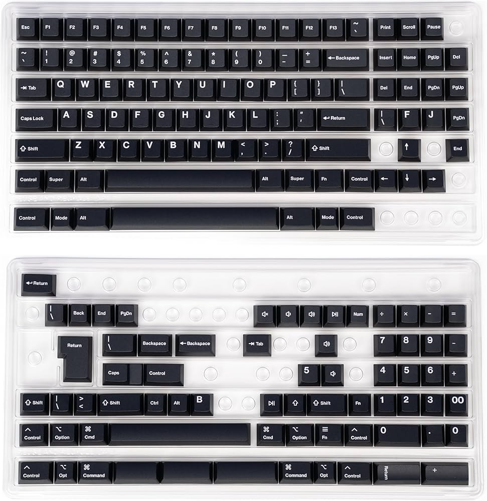 Mode Obscura Custom Mechanical Keyboard Keycap Set - Doubleshot