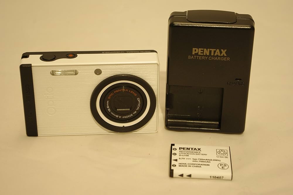 Amazon | PENTAX Optio RS1500(パールホワイト) 1400万画素 27.5mm
