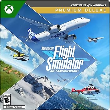 Amazon.com: Microsoft Flight Simulator 40th Anniversary – Premium