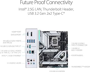 Amazon.com: ASUS Prime Z690-A LGA 1700(Intel 12th) ATX Motherboard