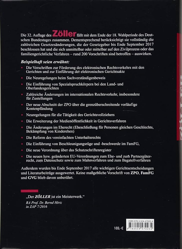 Zivilprozessordnung: Kommentar : Althammer, Christoph, Feskorn