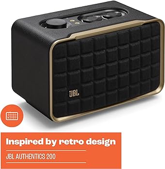 Amazon.com: JBL Authentics 200 - Retro Style Smart Home Speaker