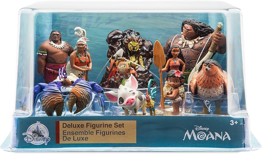 Amazon.co.jp: Disney Moana Deluxe Figure Play Set ディズニー