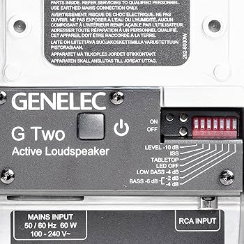 Amazon.co.jp: Genelec ジェネレック G Two アクティブスピーカー (2本