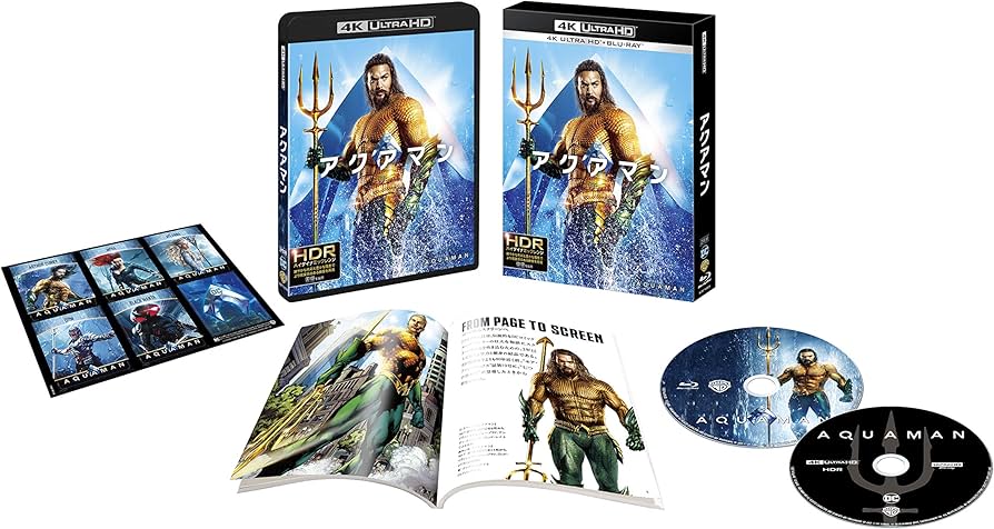 Amazon.co.jp: アクアマン 4K ULTRA HD&ブルーレイセット (初回仕様/2
