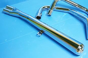 Amazon | CB250T CB400T メガホン マフラー メッキCN