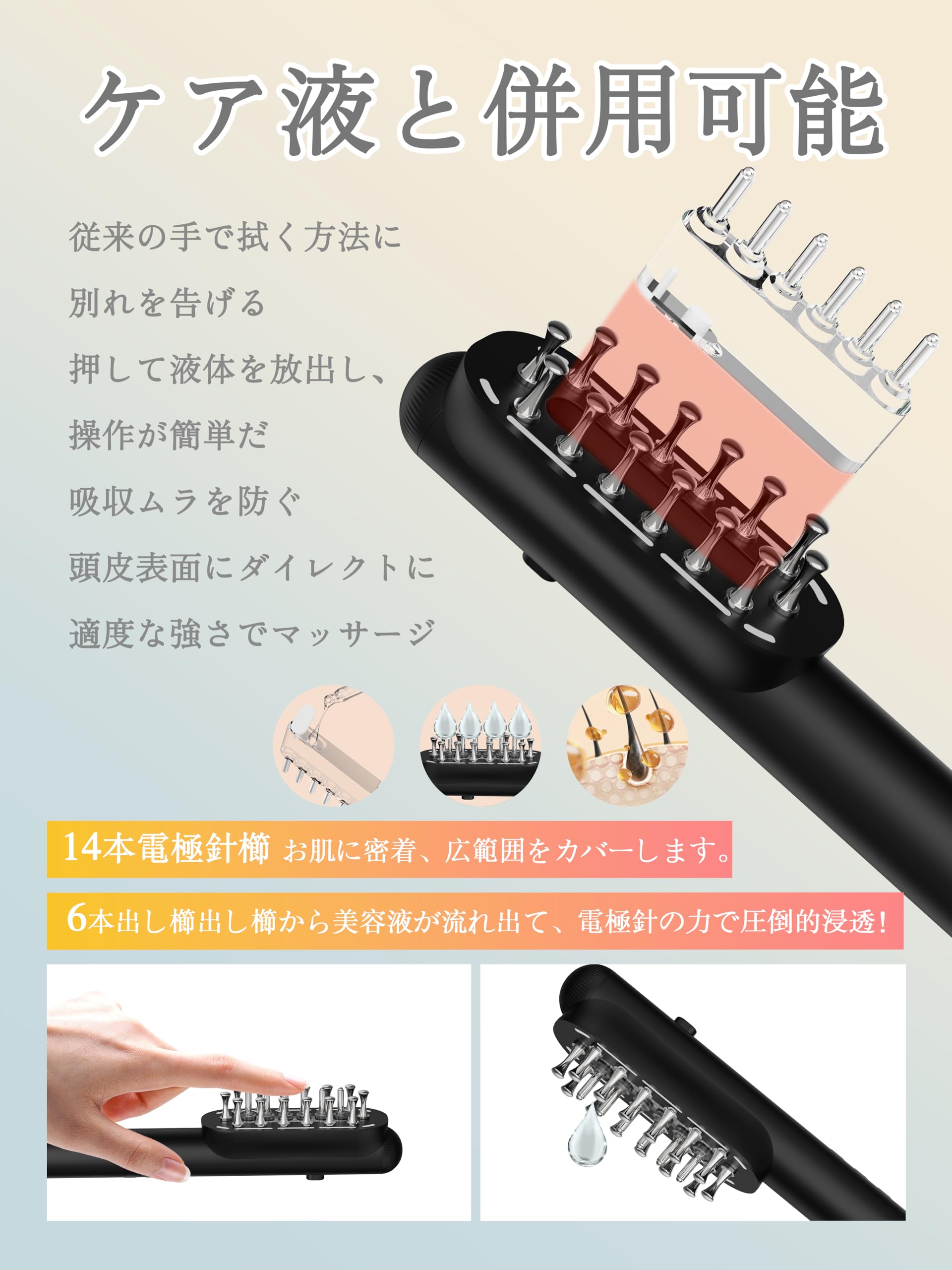 Amazon | 【2025年究極版登場】電気バリブラシ 美顔器 電気ブラシ 液晶