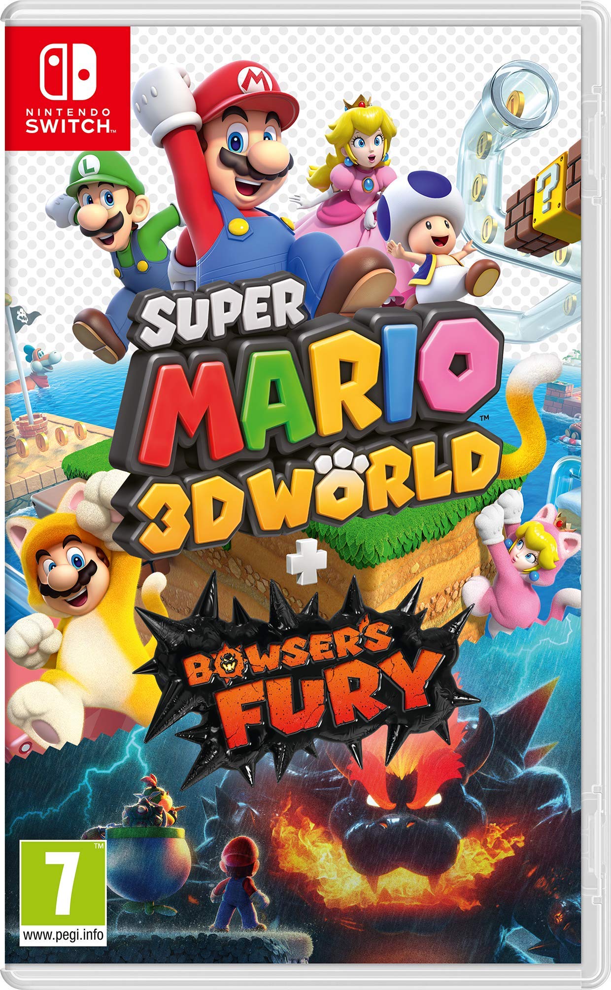Amazon.com: Super Mario 3D World + Bowser's Fury (Nintendo Switch
