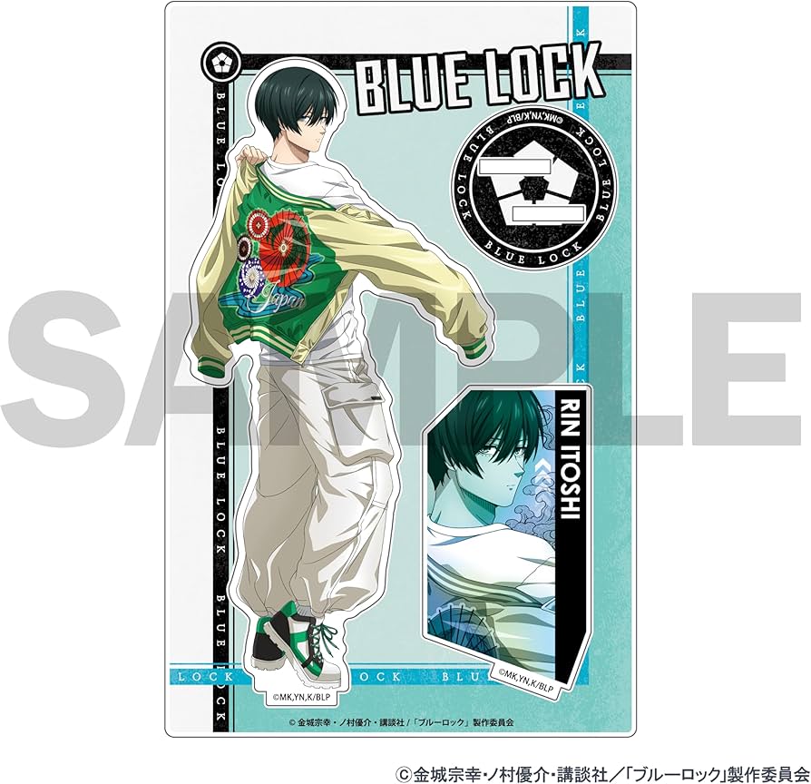 ただのオクラ 糸師凛 Flowercrown 40個 糸師凛】TVアニメ『ブルー