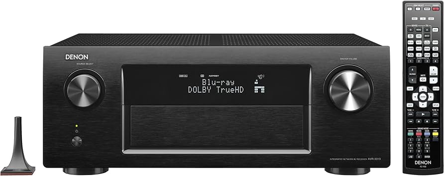Amazon.co.jp: Denon AVサラウンドレシーバー ブラック AVR-3313-K