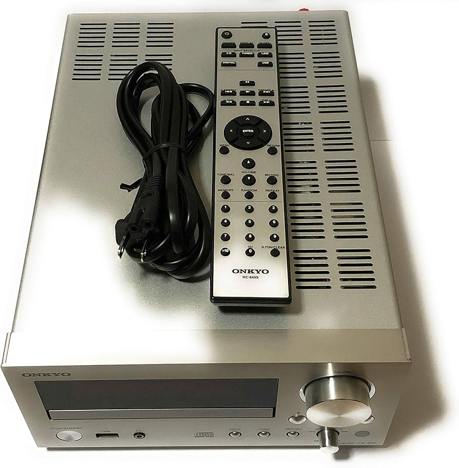 Amazon.co.jp: ONKYO CDチューナーアンプ CR-555(S) : 家電＆カメラ