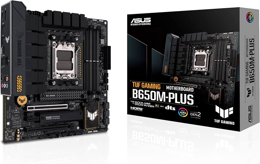 Amazon.com: ASUS TUF Gaming B650M-PLUS Motherboard Socket AMD AM5