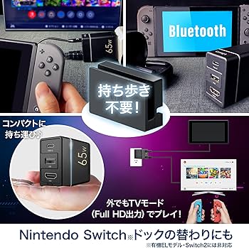 Amazon.co.jp: Dongii(ドンギー) ノートPC ドックHUB 65W電源 AC