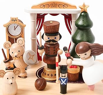 Amazon.co.jp: WOODERFUL LIFE 木製オルゴール | くるみ割り人形